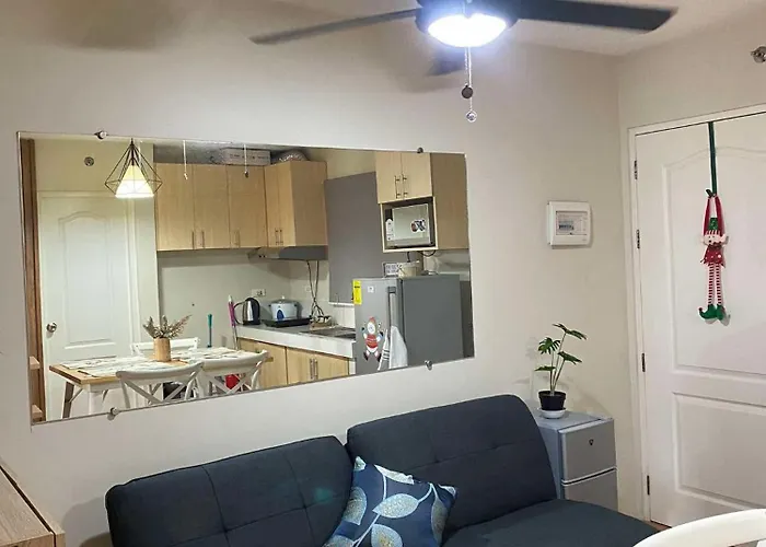 Gusbek Unit San Remo Oasis Lägenhetshotell Cebu